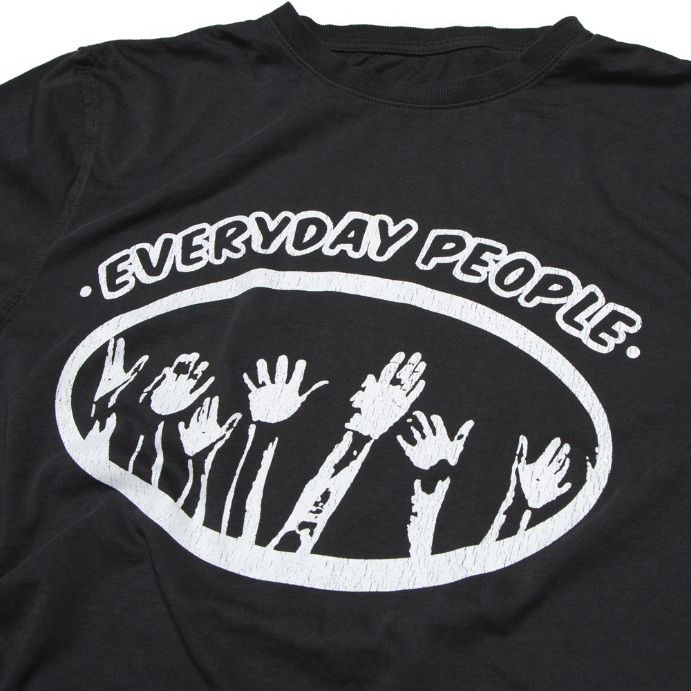 Everyday People Black T-Shirt.